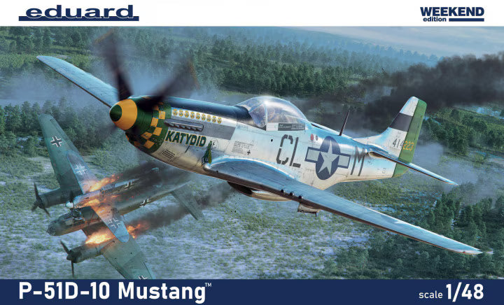 Eduard 1/48 Weekend Edition P-51D-10 Mustang (84184)
