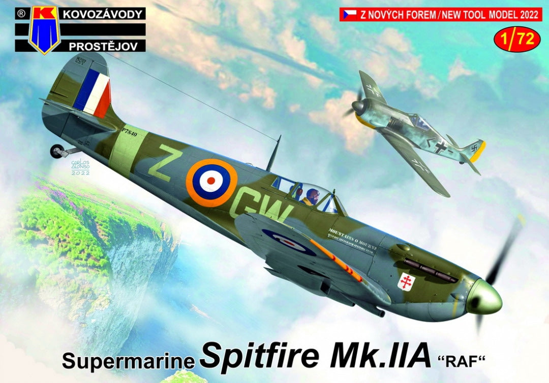 KP MODELS 1/72 Supermarine Spitfire Mk.IIa "RAF" (KPM0302)