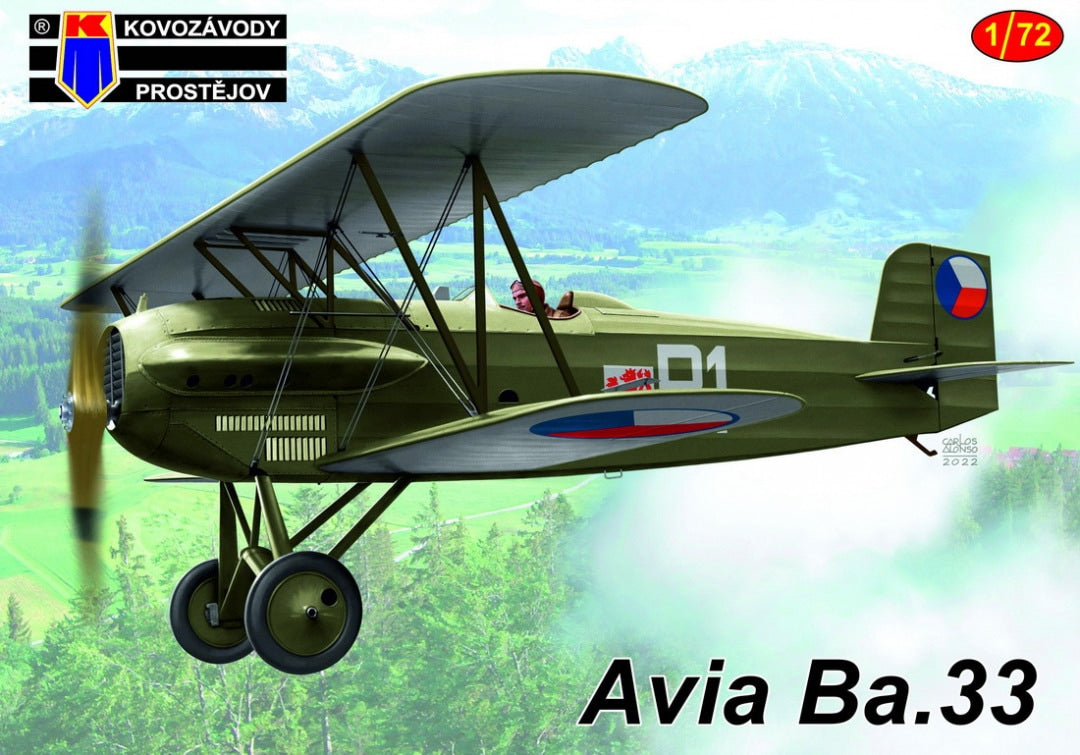 KP MODELS 1/72 Avia Ba.33 'Czechoslovak AF' (KPM0352)