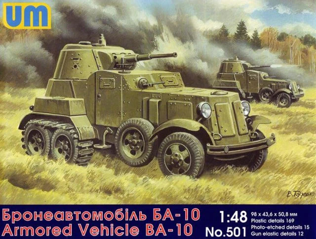 UM 1/48  Armoured Vehicle BA-10 (501)