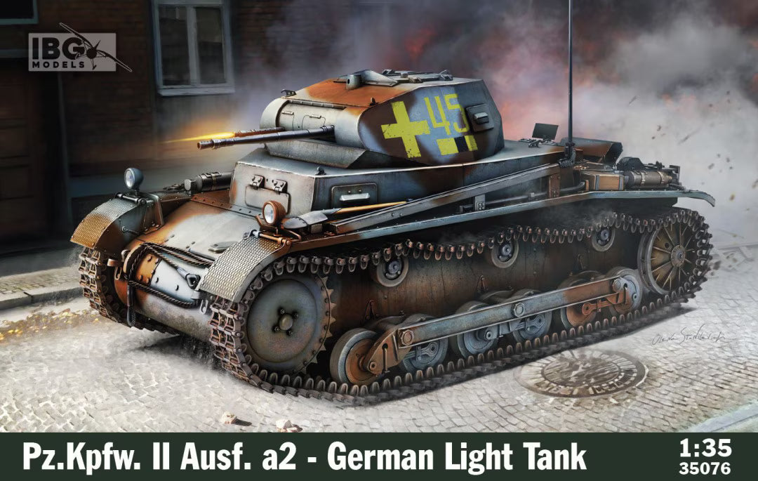IBG 1/35 Pz.Kpfw. II Ausf. a2 German Light Tank (35076)