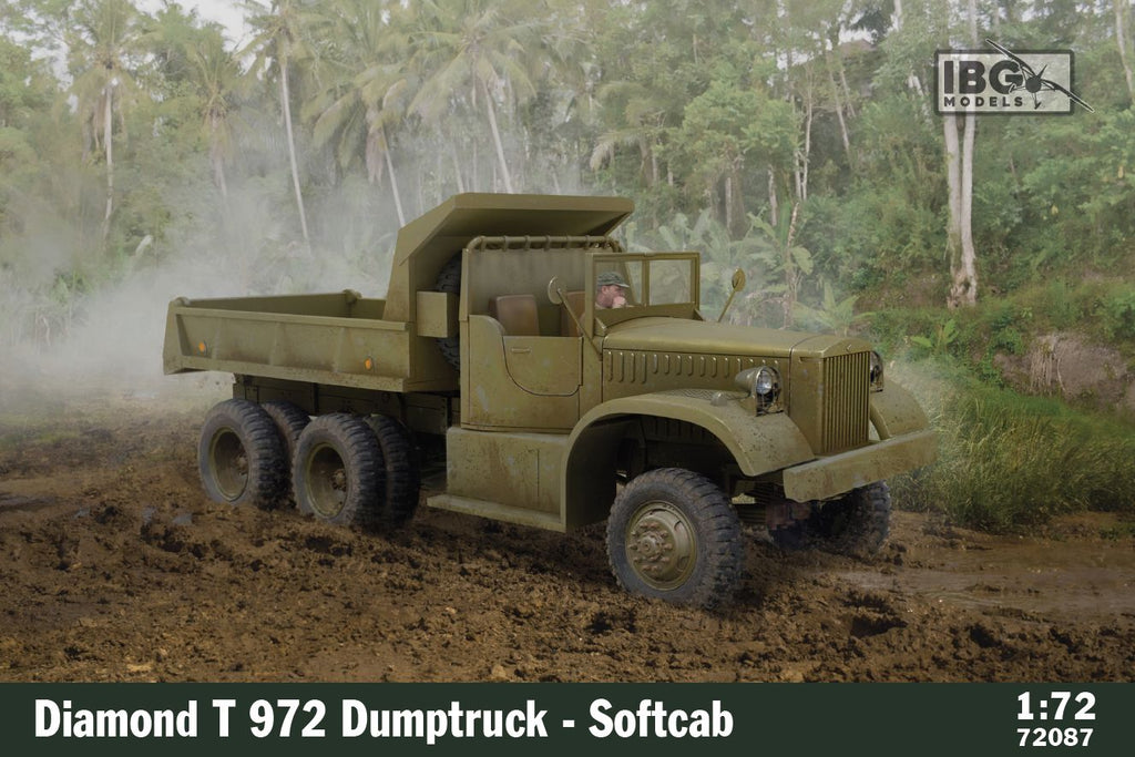 IBG 1/72 Diamond T 972 Dumptruck - Softcab (72087)