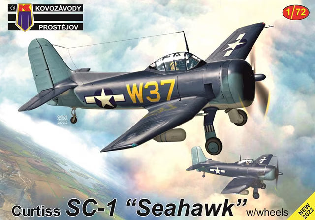 KP MODELS 1/72 Curtiss SC-1 "Seahawk" w/wheels (KPM0376)
