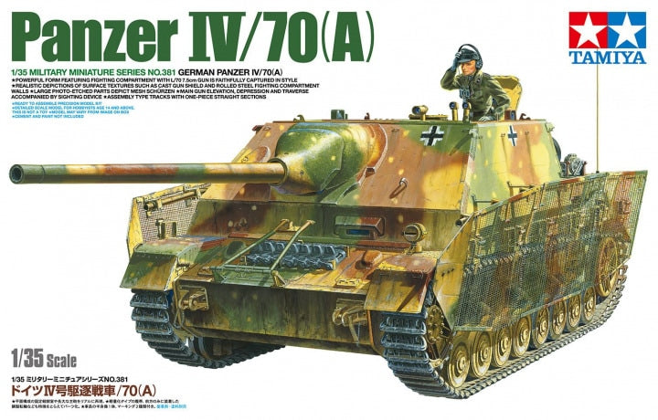 Tamiya 1/35 Panzer IV/70(A) (Sd.Kfz.162/1) (35381)