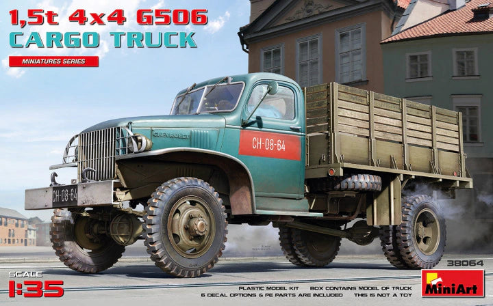 MiniArt 1/35 1,5T 4x4 G506 Cargo Truck (38064)
