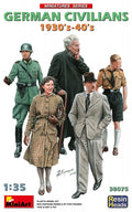 MiniArt 1/35 German Civilians 1930s–40s with Resin Heads (38075)