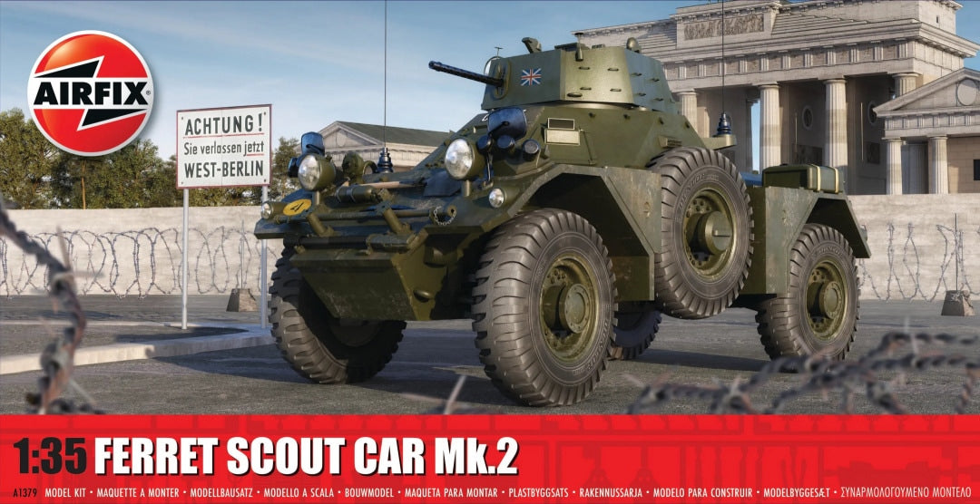 Airfix 1/48 Ferret Scout Car Mk.2 (A1379)