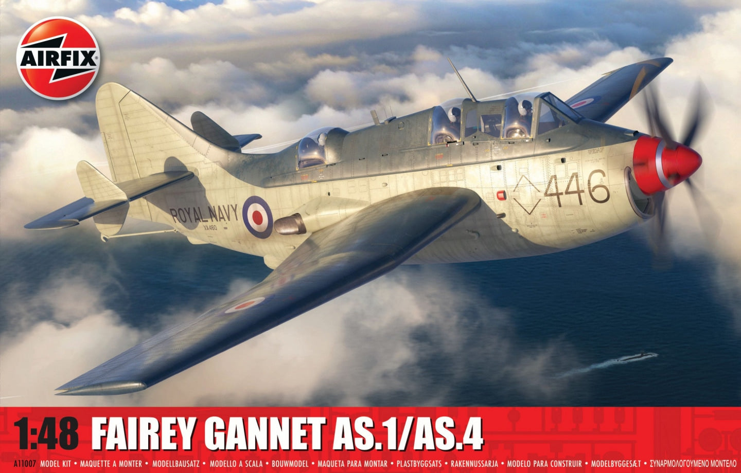 Airfix 1/48 Fairey Gannet AS.1/AS.4 (A11007)