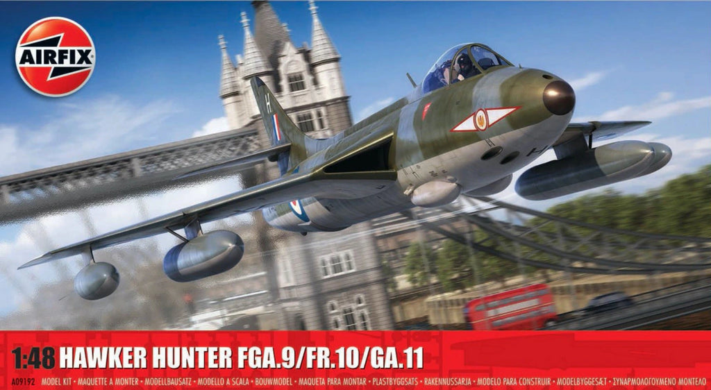 Airfix 1/48 Hawker Hunter FGA.9/FR.10/GA.11 (A09192)