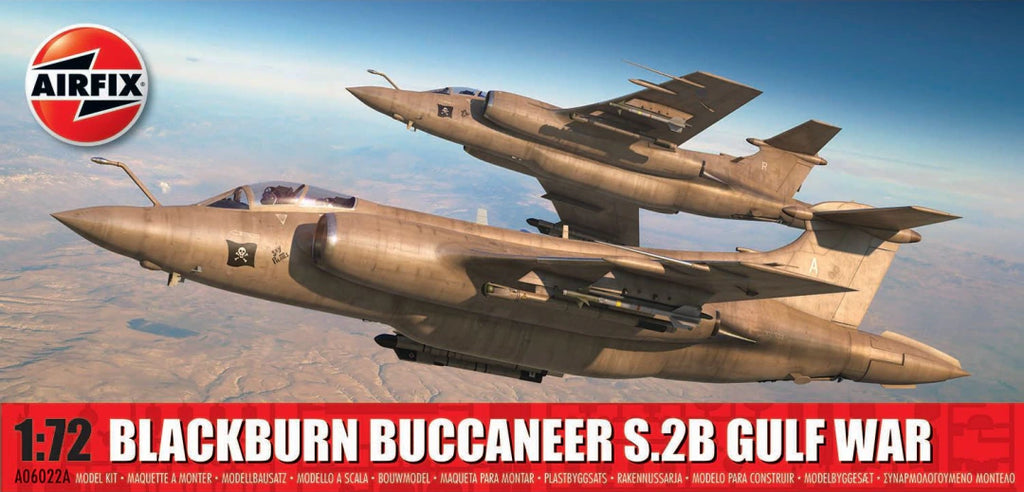 Airfix 1/72 Blackburn Buccaneer S.2B Gulf War (A06022A) — New — image 1 of 4