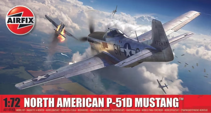 Airfix 1/72 North American P-51D Mustang (A01004B)
