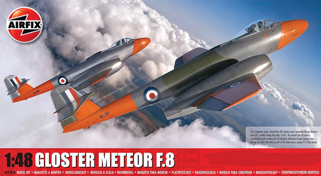 Airfix 1/48 Gloster Meteor F.8 (A09182A)