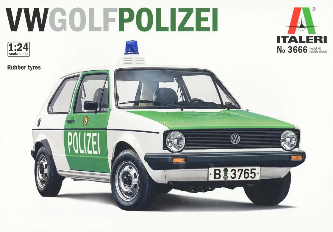 Italeri 1/24  VW Golf Polizei (3666)