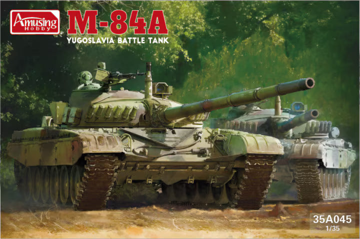Amusing Hobby 1/35 M-84A Yugoslavia Battle Tank (35A045)