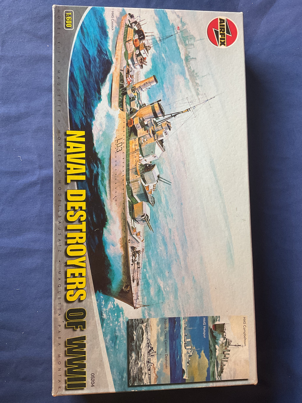 Airfix 1/600 Naval Destroyers of WWII (05204)