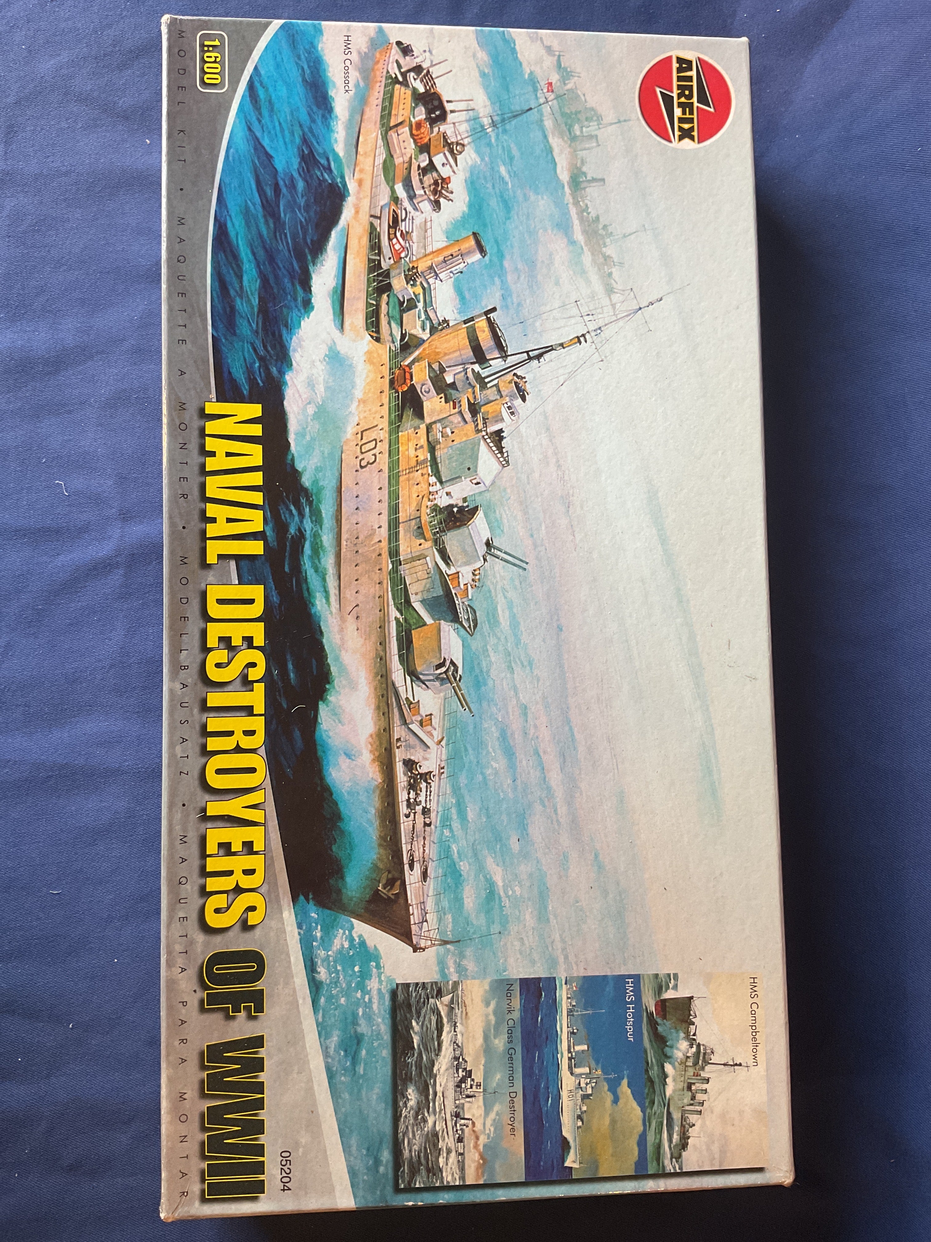 Airfix 1/600 Naval Destroyers of WWII (05204)