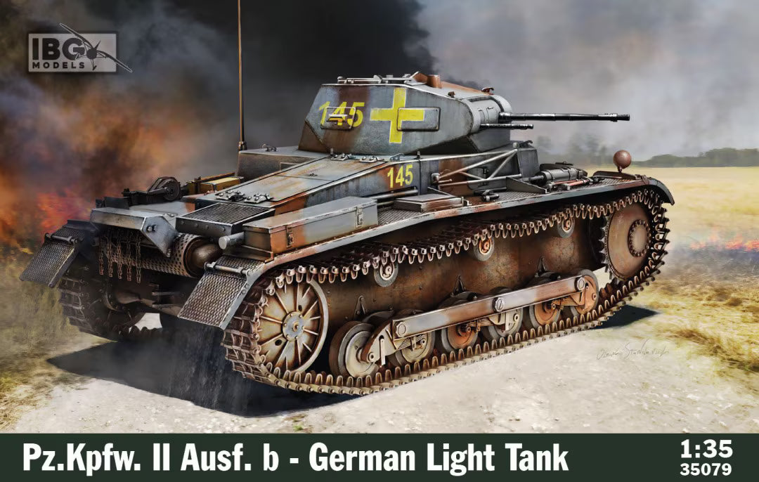IBG 1/35  Pz.Kpfw. II Ausf. b German Light Tank (35079)