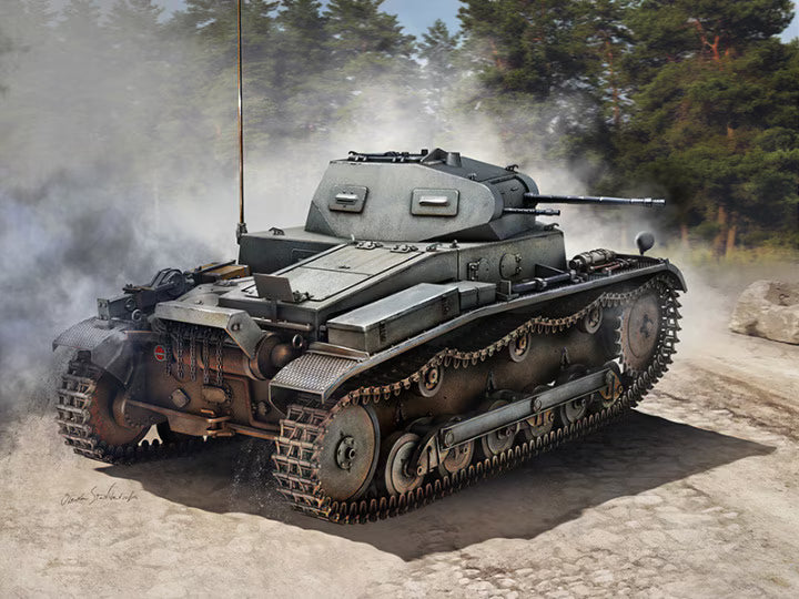 IBG 1/35 Pz.Kpfw. II Ausf. a1 German Light Tank (35075)