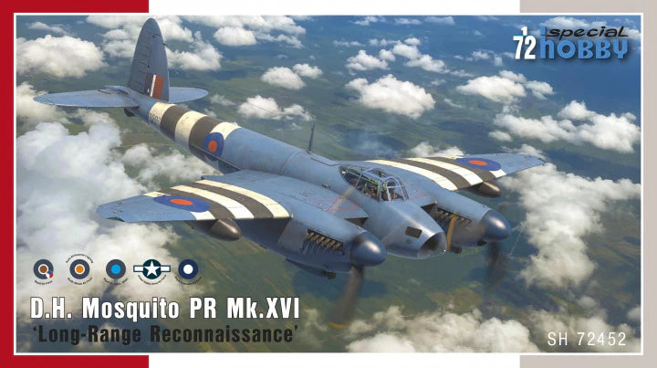 Special Hobby 1/72 D.H. Mosquito PR Mk.XVI 'Long-Range Reconnaissance' (SH 72452)