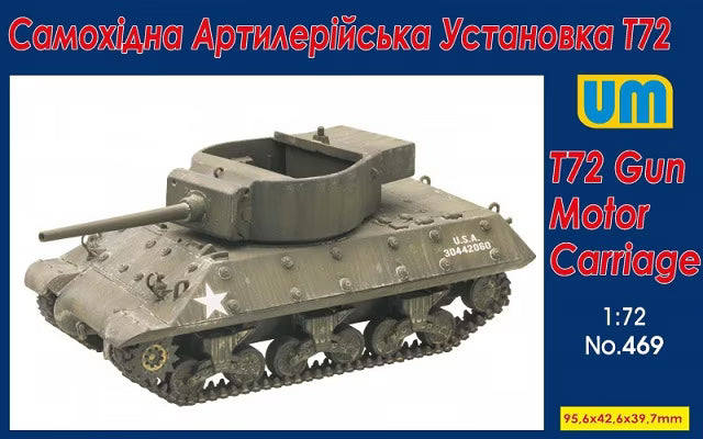 UM 1/72 T72 Multiple Gun Motor Carriage (469)