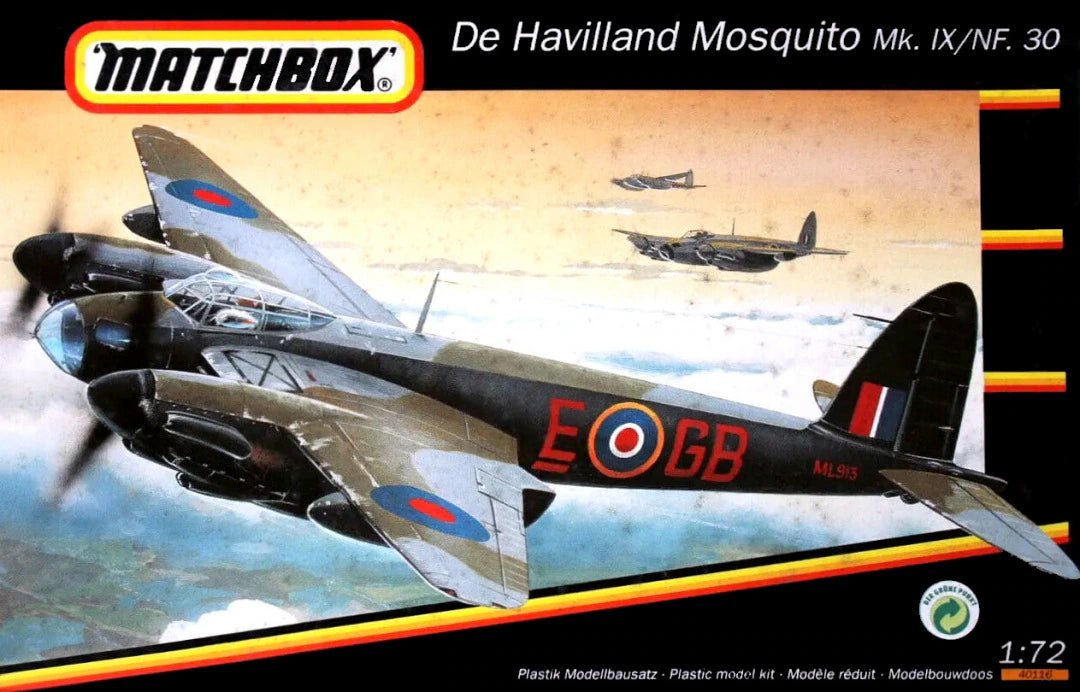 Matchbox 1/72 De Havilland Mosquito Mk. IX/NF. 30 (40116)
