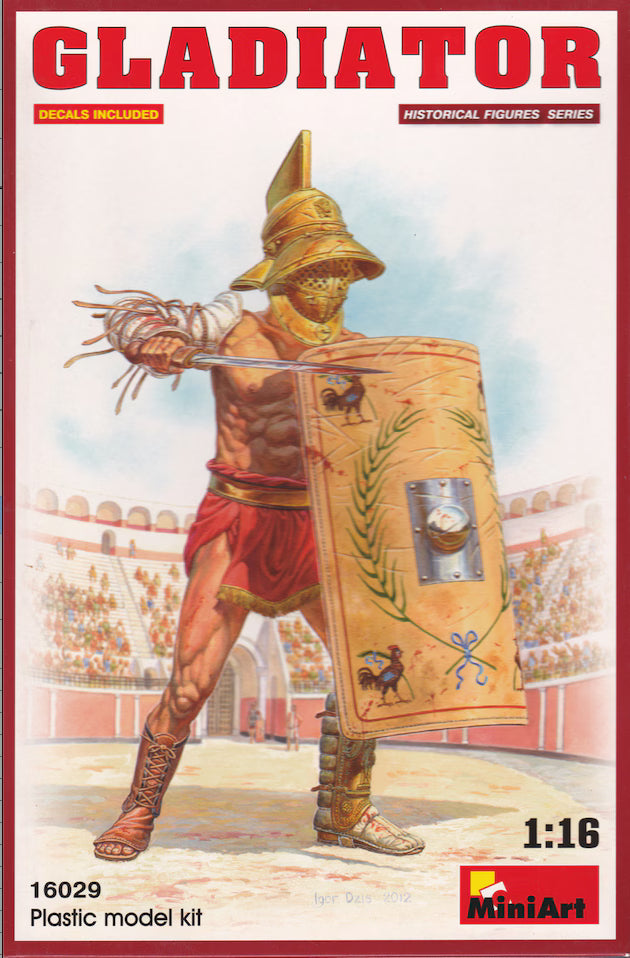 Miniart 1/16 Historical Figures Series Gladiator (16029)