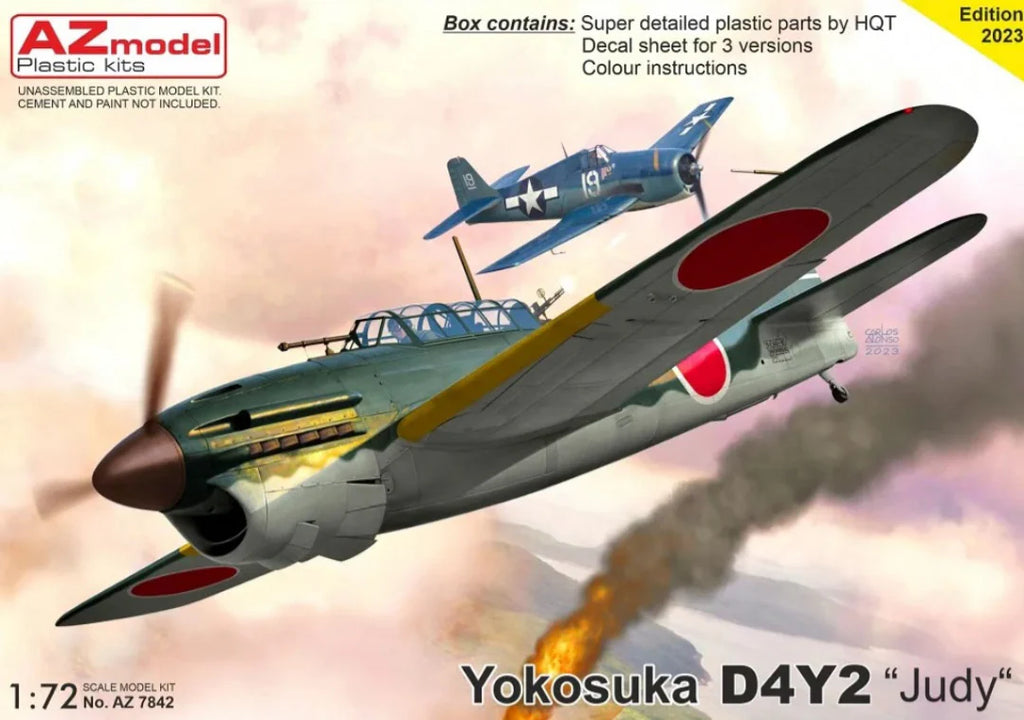 AZmodel 1/72 Yokosuka D4Y2 "Judy“ (AZ 7842) — New — image 1 of 2