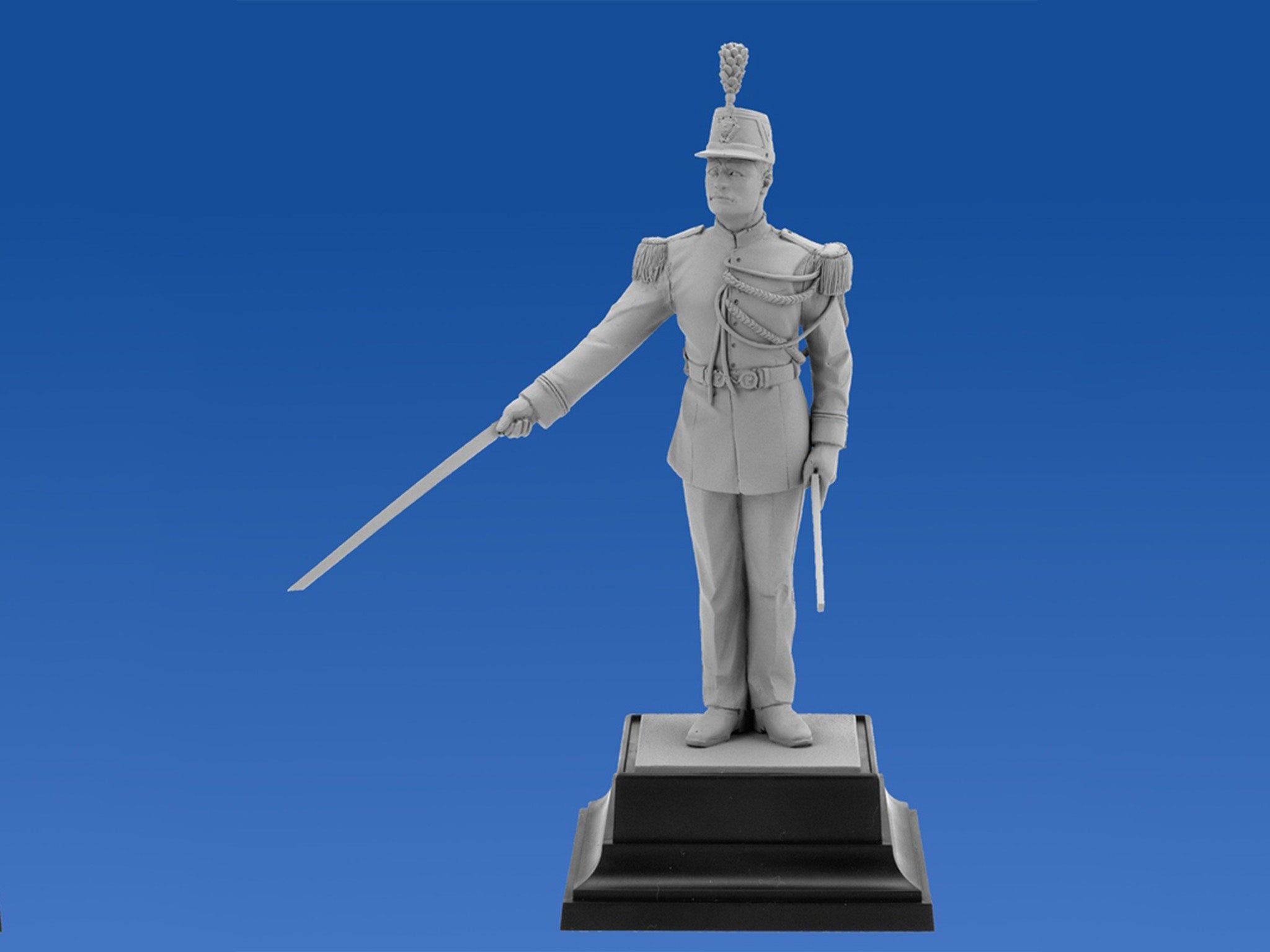 ICM 1/16 World's Guards French Republican Guard Officer (16004)