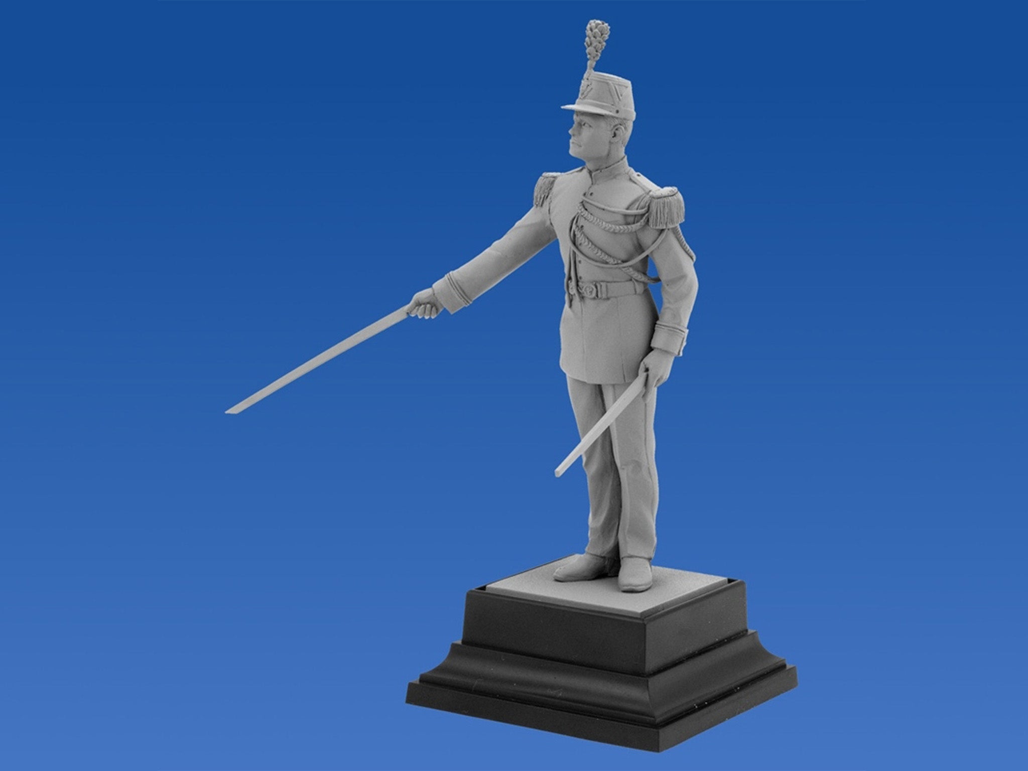 ICM 1/16 World's Guards French Republican Guard Officer (16004)