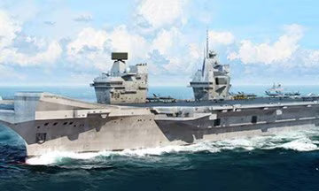 Trumpeter 1/700 HMS Queen Elizabeth Aircraft Carrier (06751)