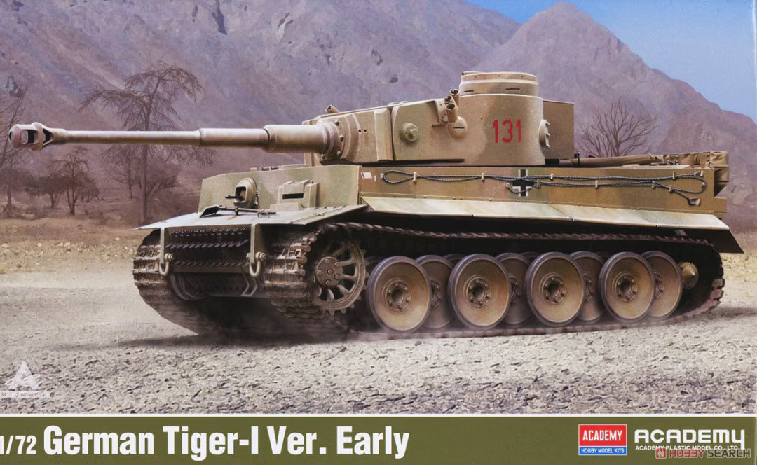 Academy 1/72 German Tiger-I ver. Early (13422)