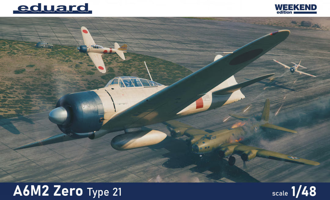 Eduard 1/48 A6M2 Zero Type 21 Weekend edition (84189)
