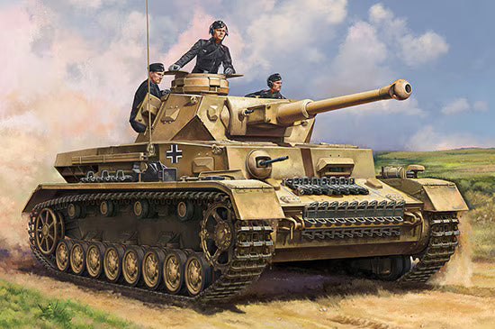HobbyBoss 1/48 German Pzkpfw IV Ausf.F2 Medium Tank (84840)