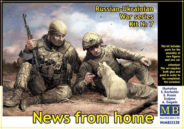 Master Box Ltd 1/35 Russian-Ukrainian War Series Kit No 7 News From Home (MB35230)