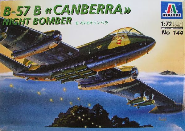Italeri 1/72 B-57B Canberra Night Bomber (144)