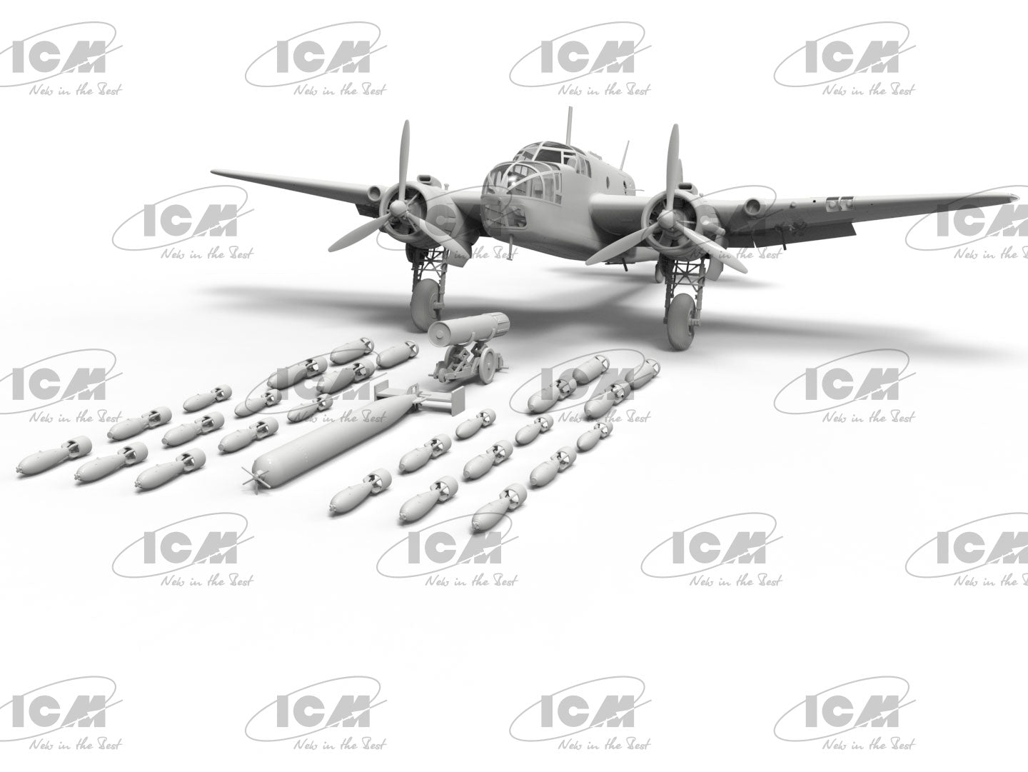 ICM 1/48 Bristol Beaufort Mk.I Bombing raid (48314)