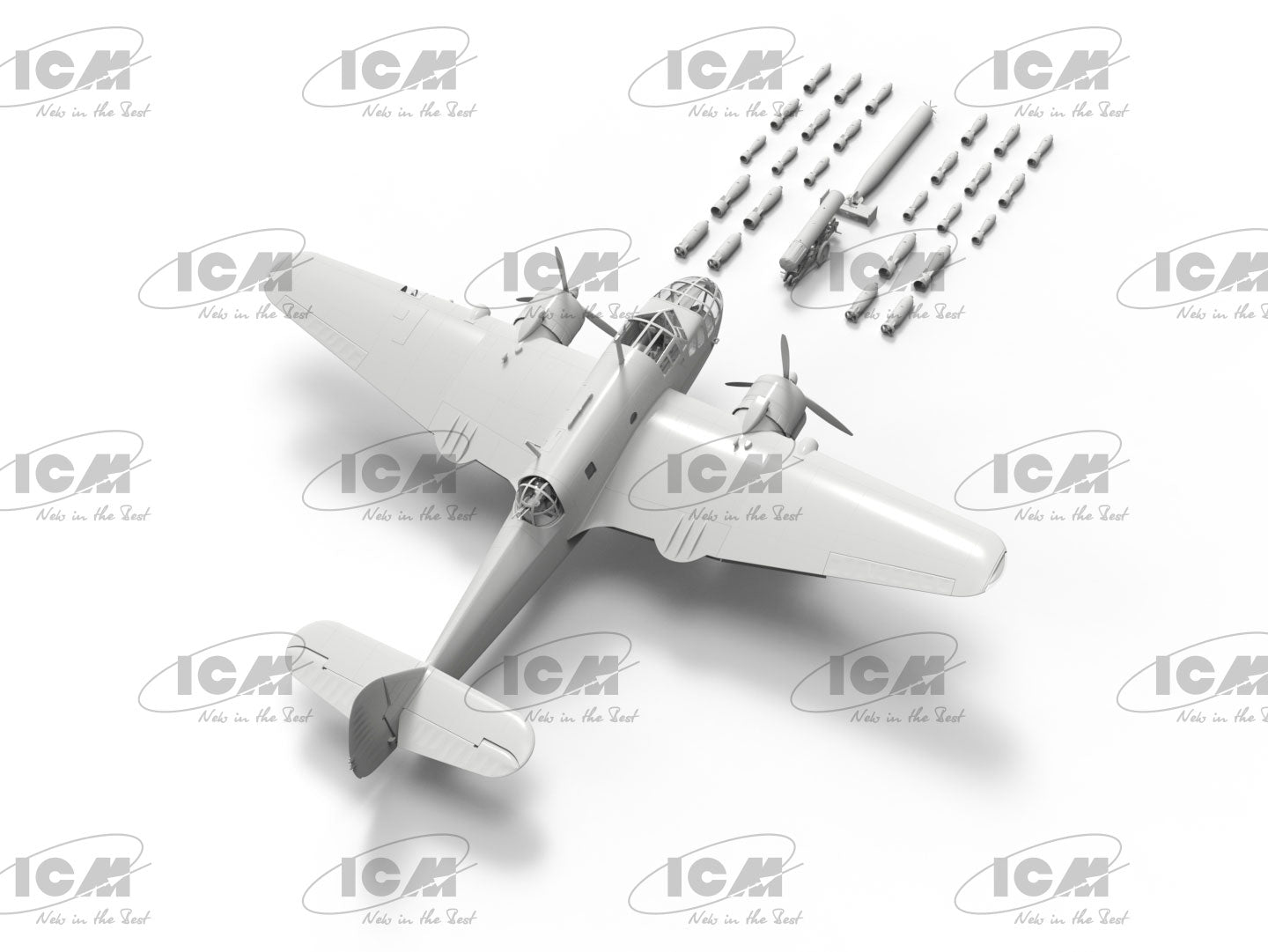 ICM 1/48 Bristol Beaufort Mk.I Bombing raid (48314)