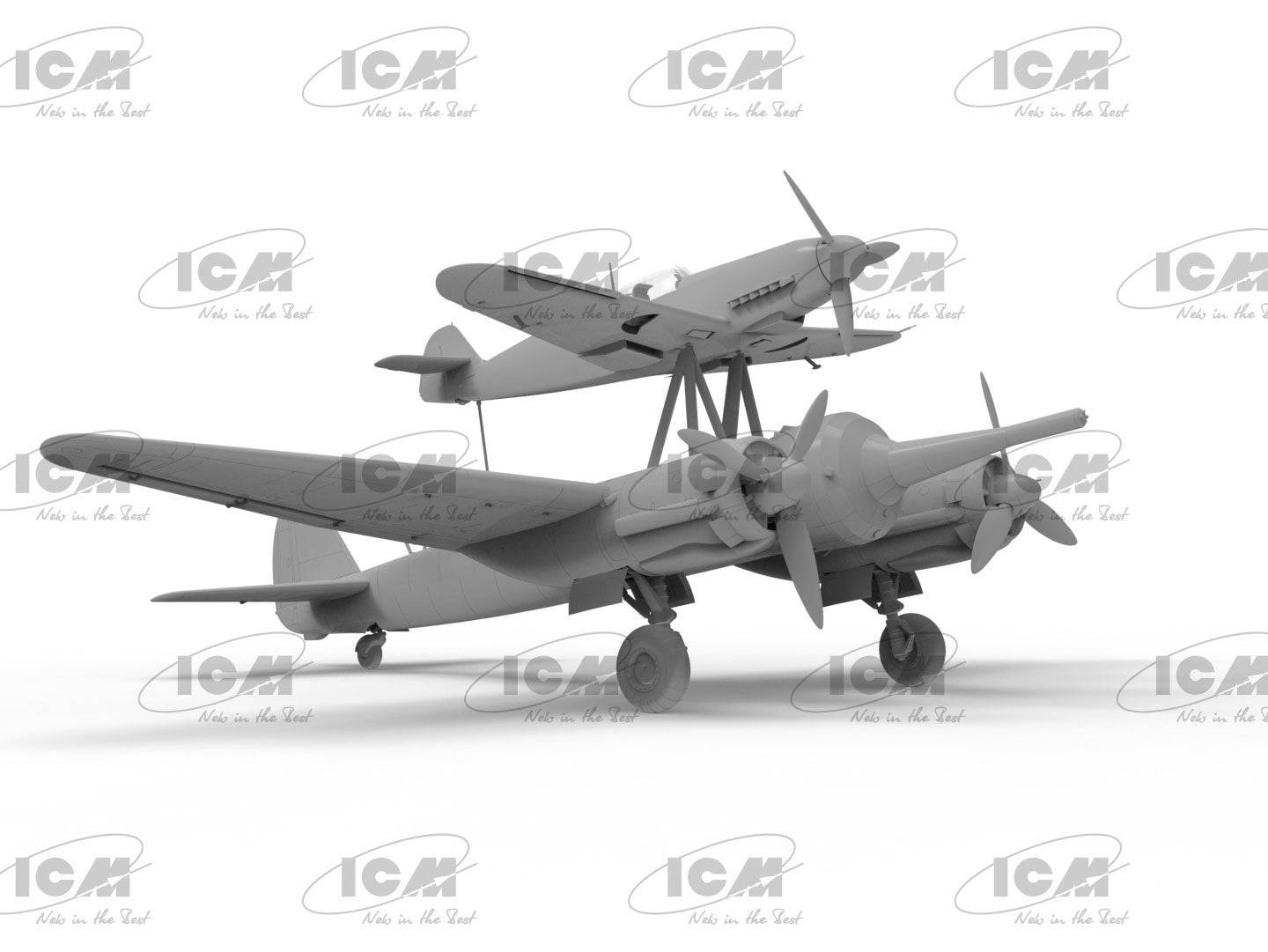 ICM 1/48 Mistel 1 WWII German Composite Aircraft (48100)