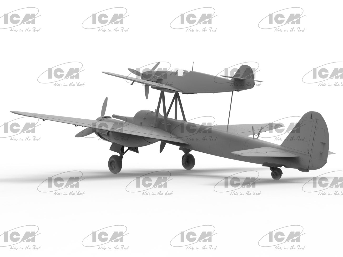 ICM 1/48 Mistel 1 WWII German Composite Aircraft (48100)
