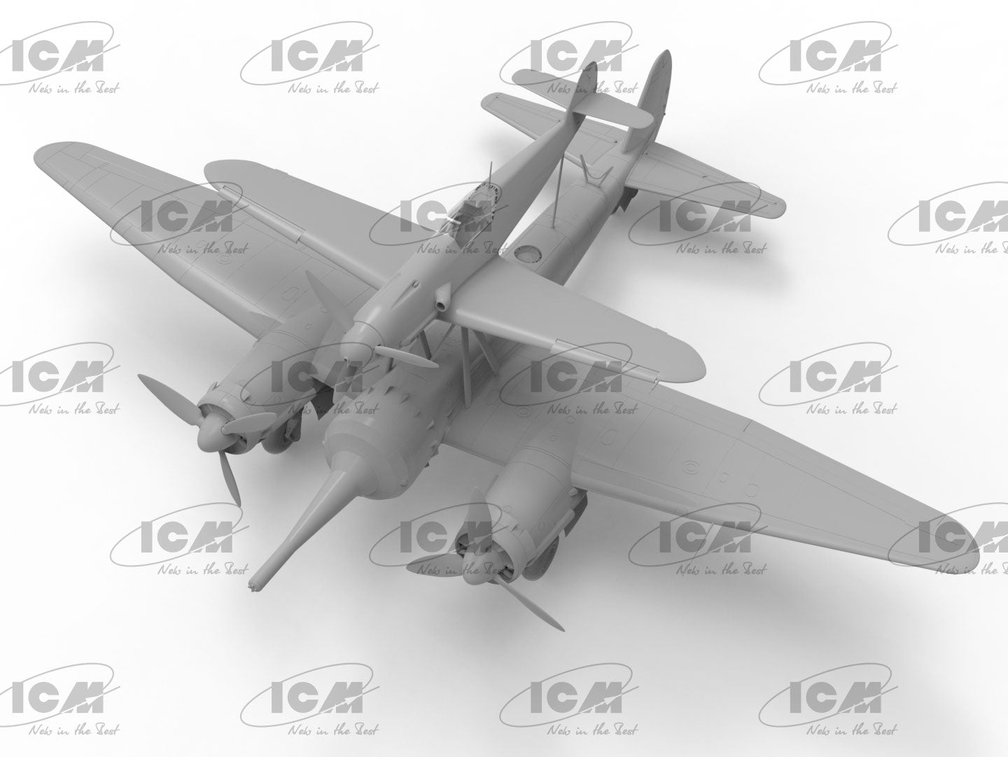 ICM 1/48 Mistel 1 WWII German Composite Aircraft (48100)
