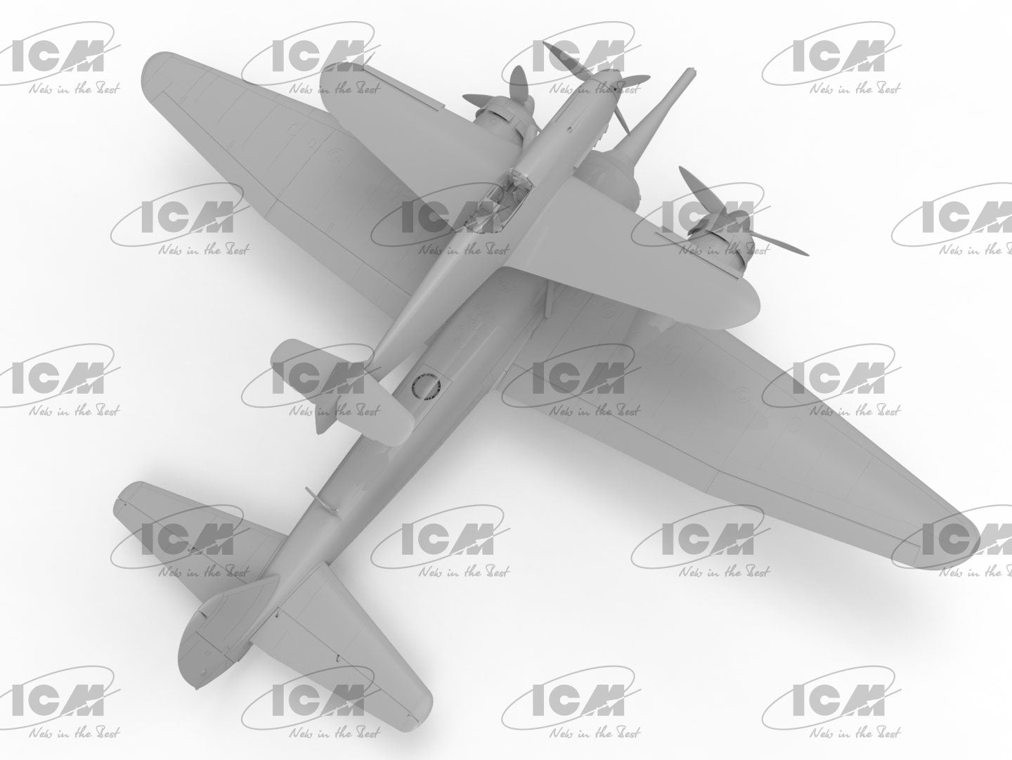 ICM 1/48 Mistel 1 WWII German Composite Aircraft (48100)