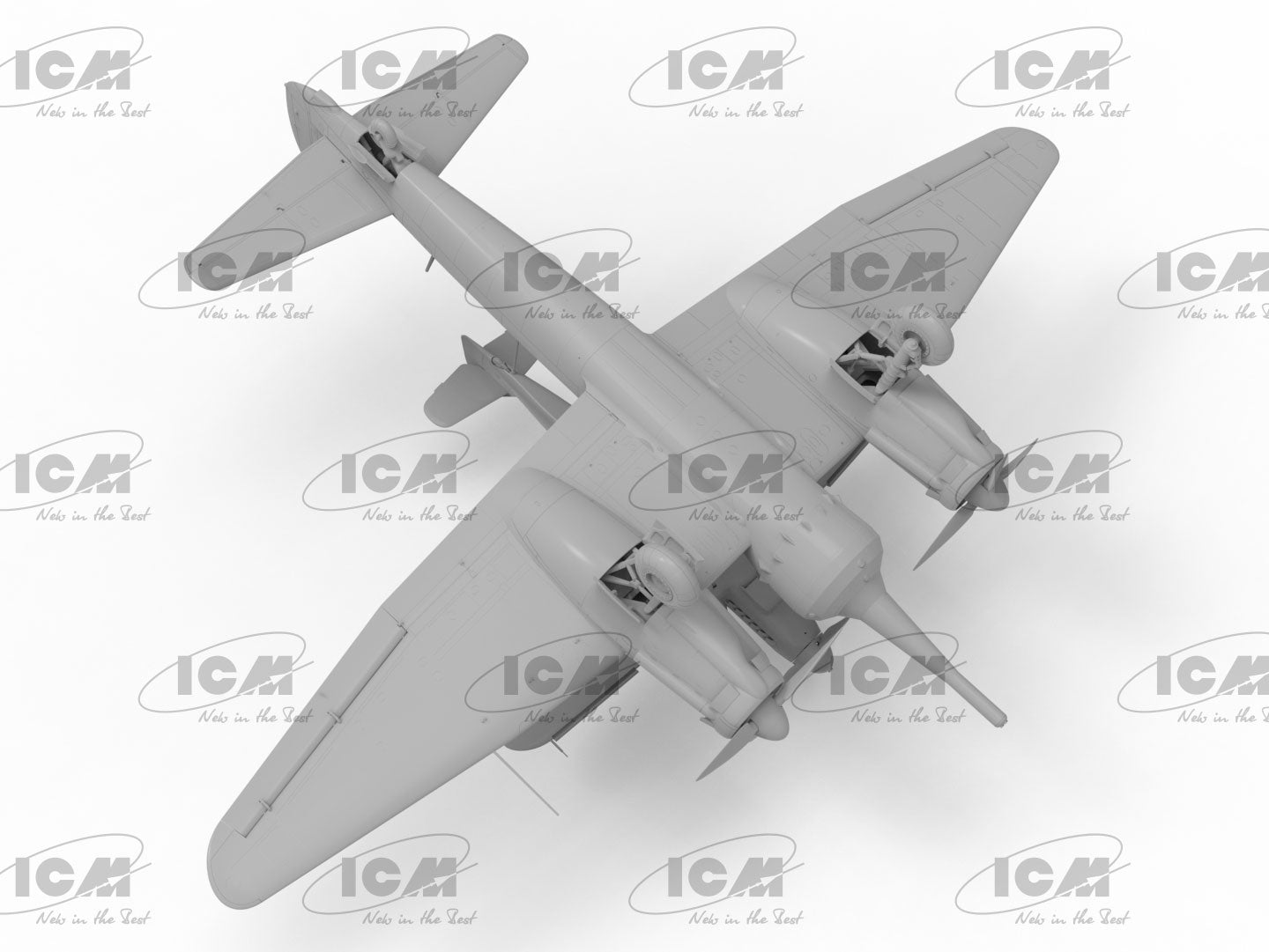 ICM 1/48 Mistel 1 WWII German Composite Aircraft (48100)