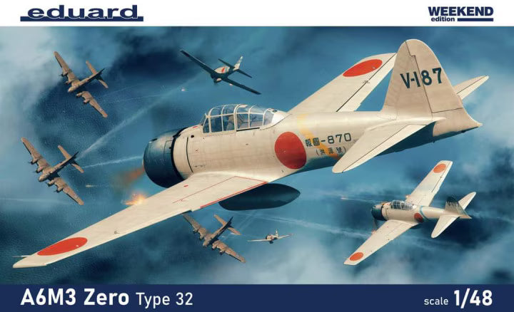Eduard 1/48 A6M3 Zero Type 32 Weekend Edition (84191)