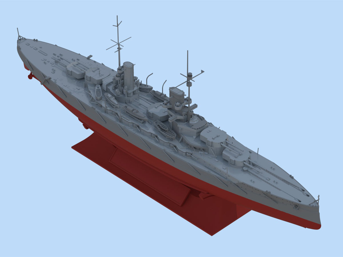 ICM 1/700 WWI German Battleship Grosser Kurfurst Full Hull (S.015) — New — image 2 of 4