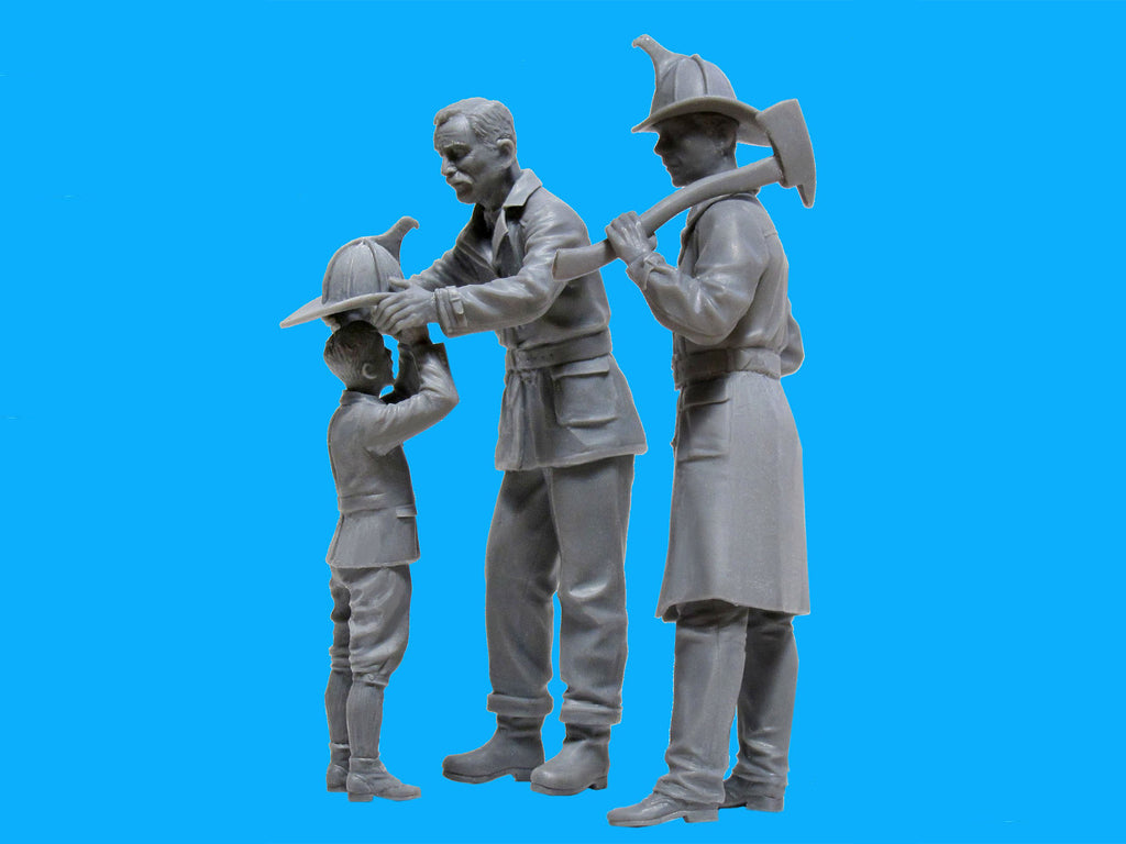 ICM 1/24 American Firemen (1910s) (24005)