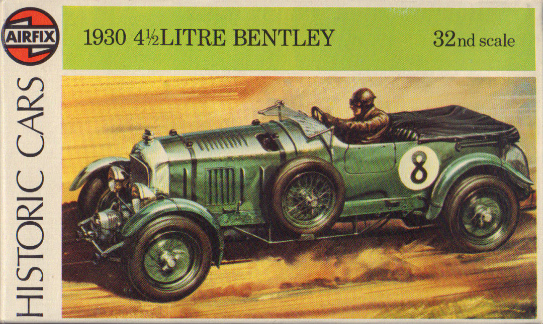 Airfix 1/32 Historic Cars 1930 4 1/2 Litre Bentley (02446-8)
