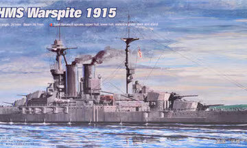 Trumpeter 1/700 HMS Warspite 1915 (05780)