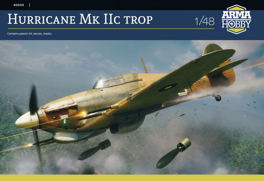 Arma Hobby 1/48 Hurricane Mk IIc Trop (40005)