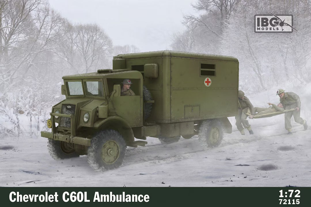 IBG 1/72  Chevrolet C60L Ambulance (72115)