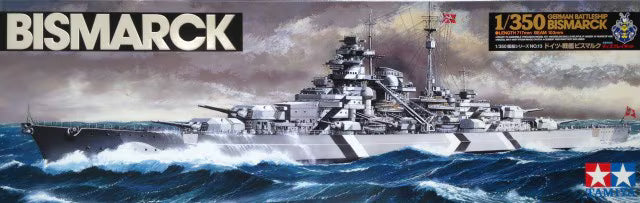 Tamiya 1/350 German Battleship Bismarck (78013)